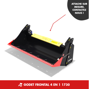 GODET FRONTAL 4 EN 1 1730 - CHARGEUR