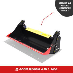 GODET FRONTAL 4 EN 1 1400 - CHARGEUR