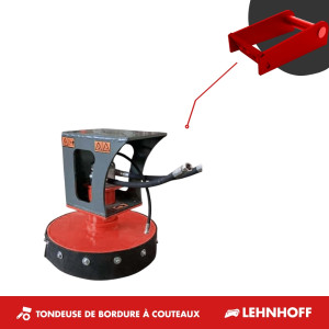 TONDEUSE DE BORDURE À COUTEAUX - LEHNHOFF SW03