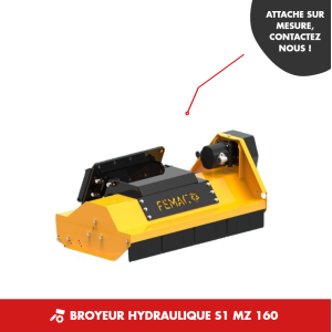 BROYEUR HYDRAULIQUE FRONTAL S1 MZ 160