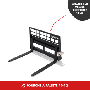 FOURCHE À PALETTE 10-12 1000 KG FPP - CHARGEUR