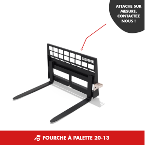 FOURCHE À PALETTE 20-13 2000 KG FPP - CHARGEUR