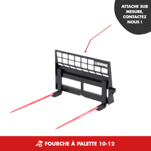 FOURCHE À PALETTE 10-12 1000 KG FRP - CHARGEUR