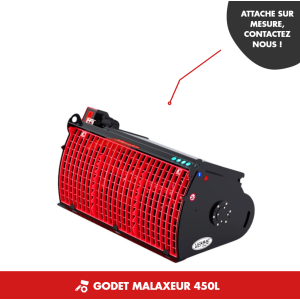 GODET MALAXEUR 450L - CHARGEUR