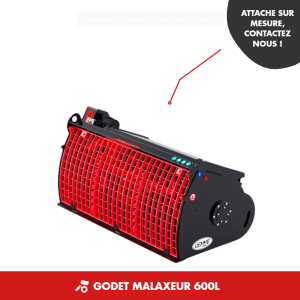 GODET MALAXEUR 600L - CHARGEUR
