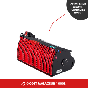 GODET MALAXEUR 1000L - CHARGEUR