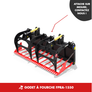 GODET À FOURCHE FPRA-1550 - CHARGEUR