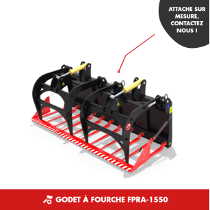 GODET À FOURCHE FPRA-1550 - CHARGEUR
