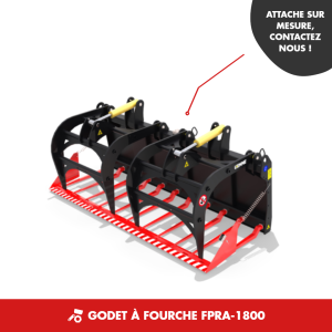 GODET À FOURCHE FPRA-1800 - CHARGEUR