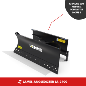 LAMES ANGLEDOZER LA 2400 - CHARGEUR