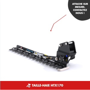 BARRE DE TAILLE HTX170