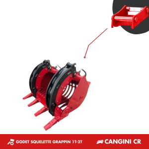 GODET GRAPPIN SQUELETTE 600MM 1T-2T - CANGINI CR15