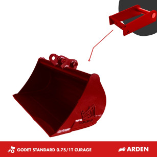 GODET CURAGE 0.75-1T 760MM - ARDEN QA05