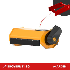 BROYEUR T1 80 - PLATINE ARDEN QA05