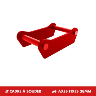Cadre à souder Axes fixes Ø38mm