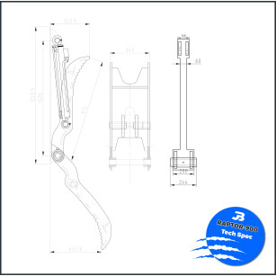 POUCE HYDRAULIQUE RAPTOR 900