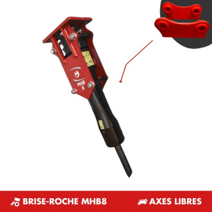 BRISE-ROCHE MHB8 - AXES LIBRES
