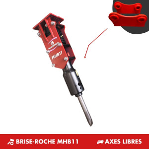 BRISE-ROCHE MHB11 - AXES LIBRES