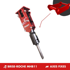 BRISE-ROCHE MHB11 - AXES FIXES