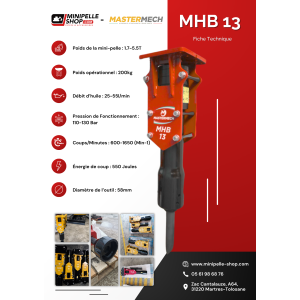 BRISE-ROCHE MHB13 - AXES LIBRES