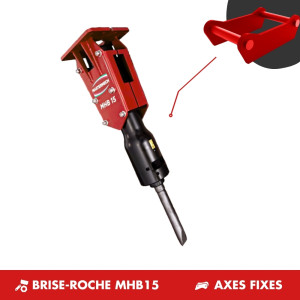 BRISE-ROCHE MHB15 - AXES FIXES