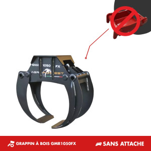 GRAPPIN À BOIS GMR1050 FX - SANS ATTACHE