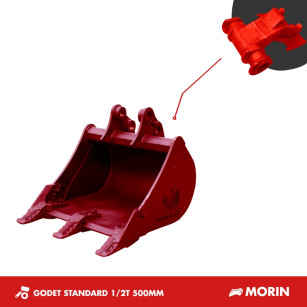 GODET TRANCHEE 1-2T 500MM - Morin M0