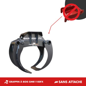 GRAPPIN À BOIS GMR1100 FX - SANS ATTACHE
