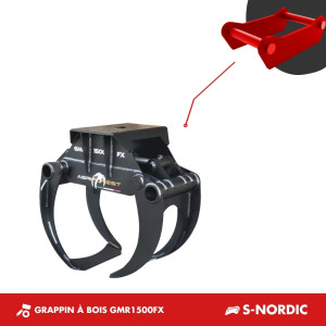 GRAPPIN À BOIS GMR1500 FX - S45