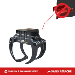 GRAPPIN À BOIS GMR1500 FX - SANS ATTACHE