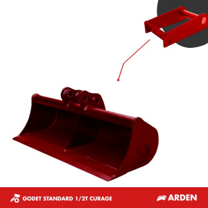 GODET CURAGE 1-2T 1200MM - ARDEN QA05