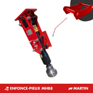 ENFONCE-PIEUX MHB8 - MARTIN M03