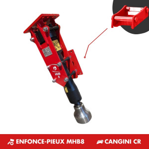 ENFONCE-PIEUX MHB8 - CANGINI CR30