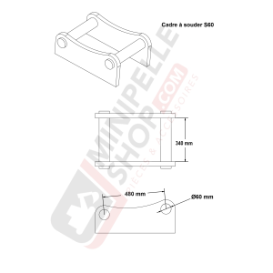 Cadre à souder S60