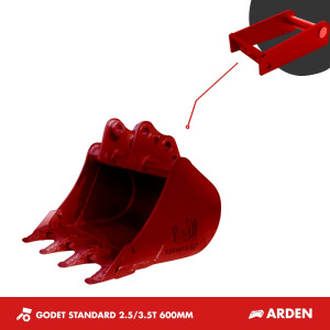 GODET TRANCHEE 2.5-3.5T 600MM - ARDEN QA11