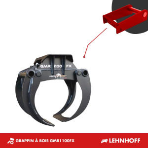 GRAPPIN À BOIS GMR1100 FX - LEHNHOFF MS03