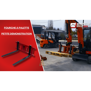 FOURCHE À PALETTE 2.5/3.5T - KLAC D
