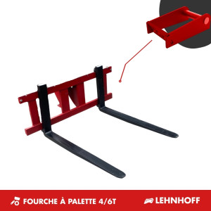 FOURCHE À PALETTE 4/6T - LEHNHOFF MS03