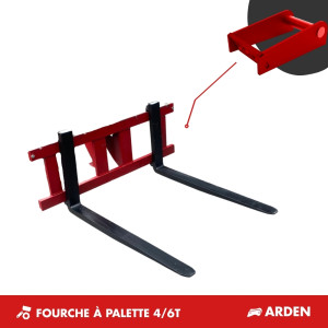 FOURCHE À PALETTE 4/6T - ARDEN QA11