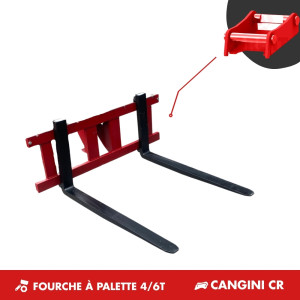 FOURCHE À PALETTE 4/6T - CANGINI CR50