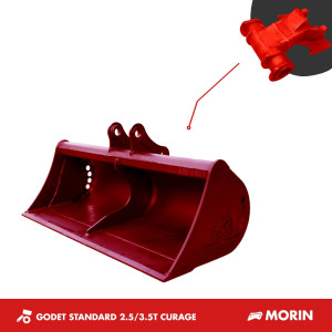 GODET CURAGE 2.5-3.5T 1200MM - MORIN M1