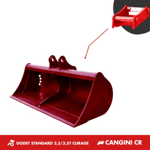 GODET CURAGE 2.5-3.5T 1200MM - CANGINI CR30