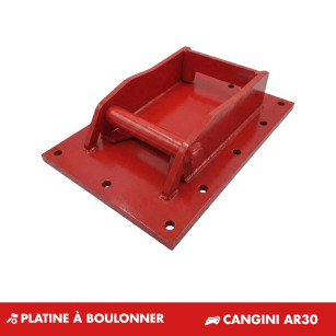 Platine à boulonner Cangini AR30