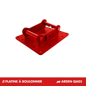 Platine à boulonner Arden QA05/SW01 reversible