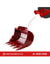 GODET MULTI-GRILLE  4T-6T - AXES FIXES