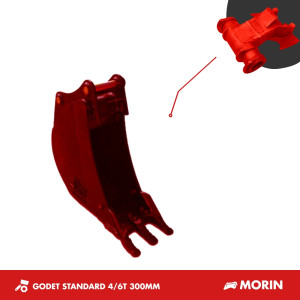 GODET TRANCHEE 4T-6T 300MM - MORIN M1