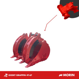 GODET GRAPPIN 900MM 4T-6T - MORIN M2