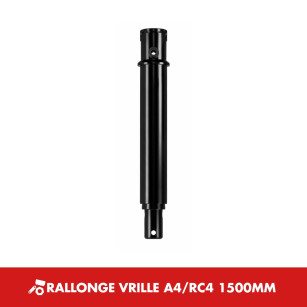 RALLONGE DE VRILLE A4/RC4 1500MM