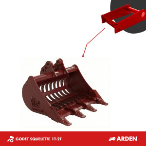 GODET SQUELETTE 600MM 1T-2T - ARDEN QA05