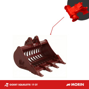 GODET SQUELETTE 600MM 1T-2T - MORIN M0